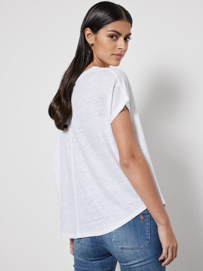 ZOE LINEN T-SHIRT - Image 3