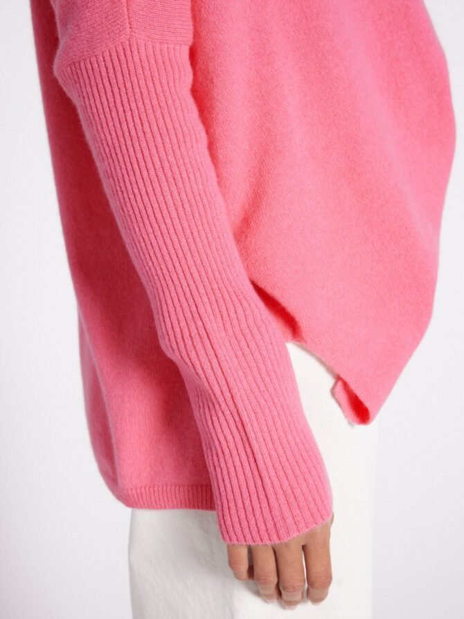 FAUSTINE CASHMERE PONCHO JUMPER - Image 6