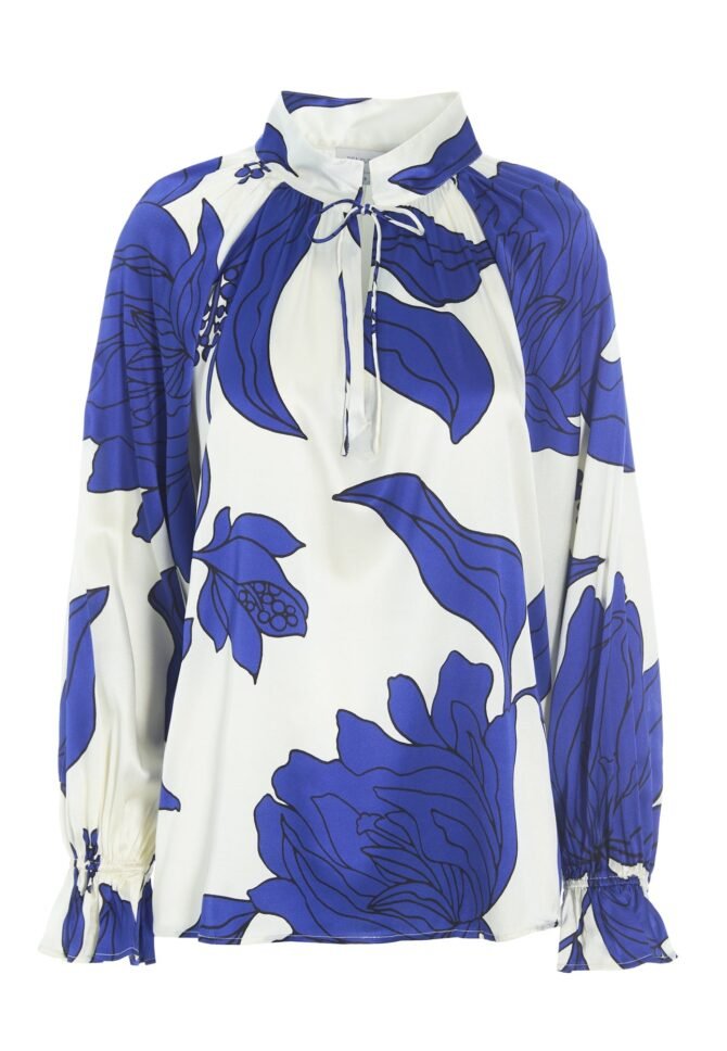 CASSISADEA BLOUSE - DATURA COBLT - Image 2