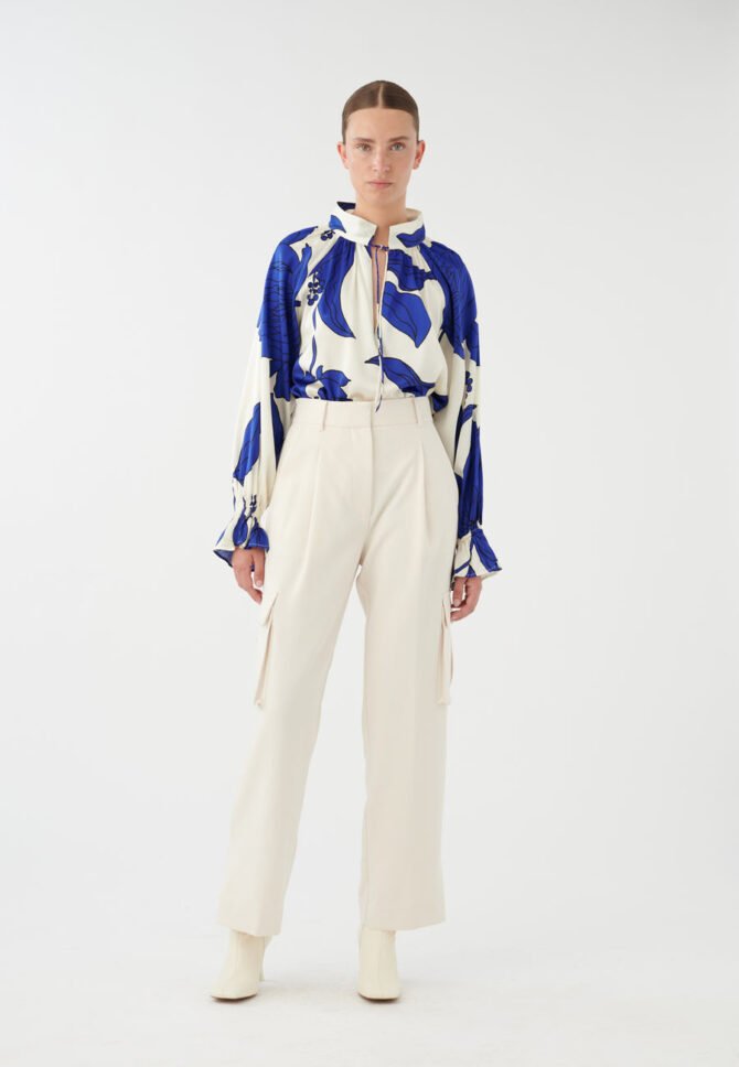CASSISADEA BLOUSE - DATURA COBLT