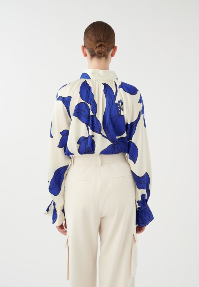 CASSISADEA BLOUSE - DATURA COBLT - Image 4