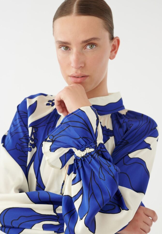 CASSISADEA BLOUSE - DATURA COBLT - Image 3
