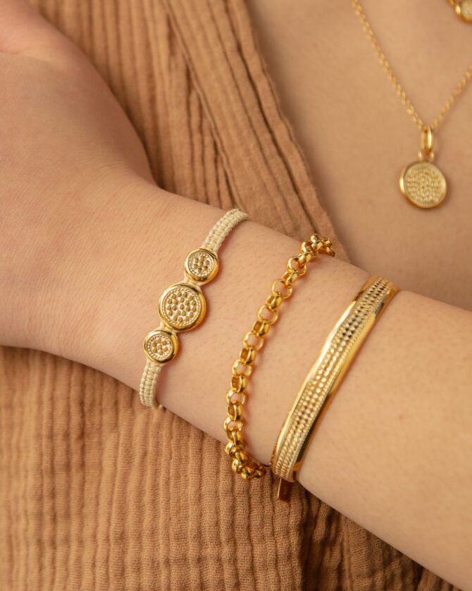 CLASSIC WOVEN MACRAME BRACELET - Image 2