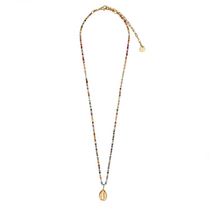 SPARKLY SHELL NECKLACE