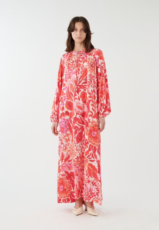 ZARIADEA DRESS - MAGANA LIPSTICK