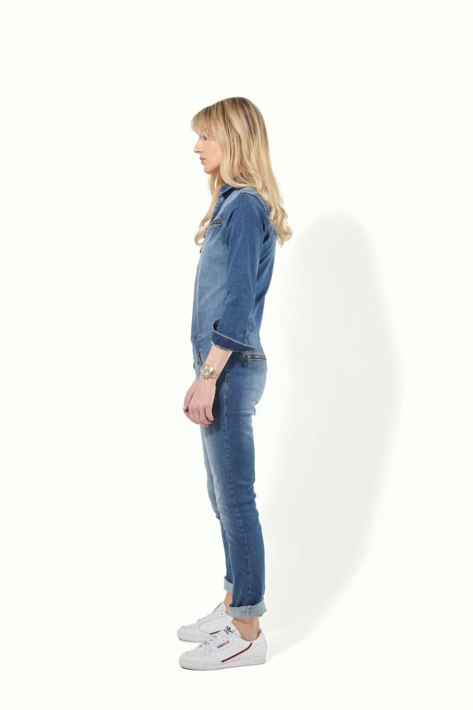DOLLY THE FLIGHT SUIT - FAWCETT BLUE - Image 5