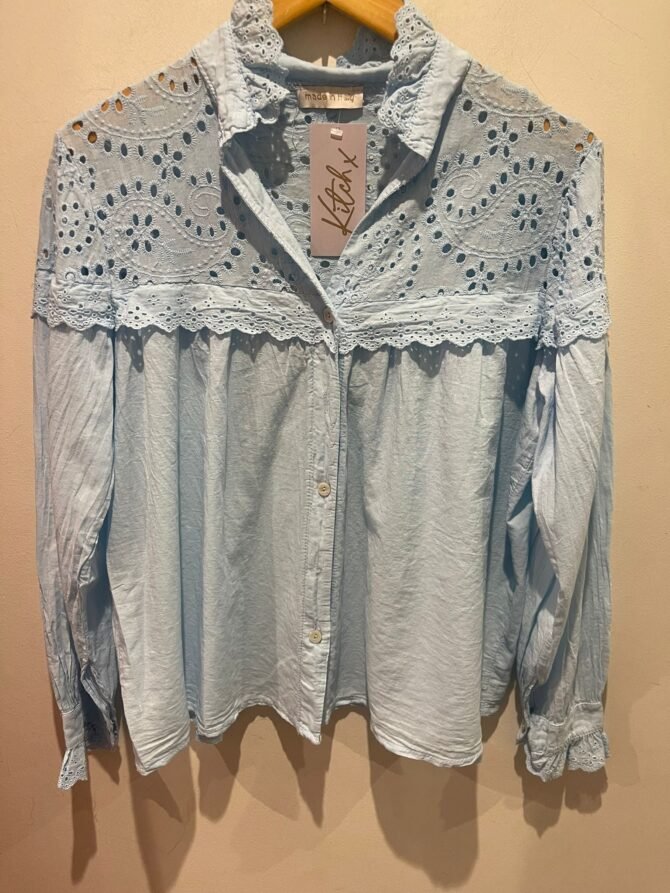 EMBROIDERY ANGLAISE SHIRT