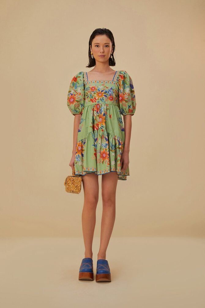 BRIGHT YARD MINI DRESS - Image 2