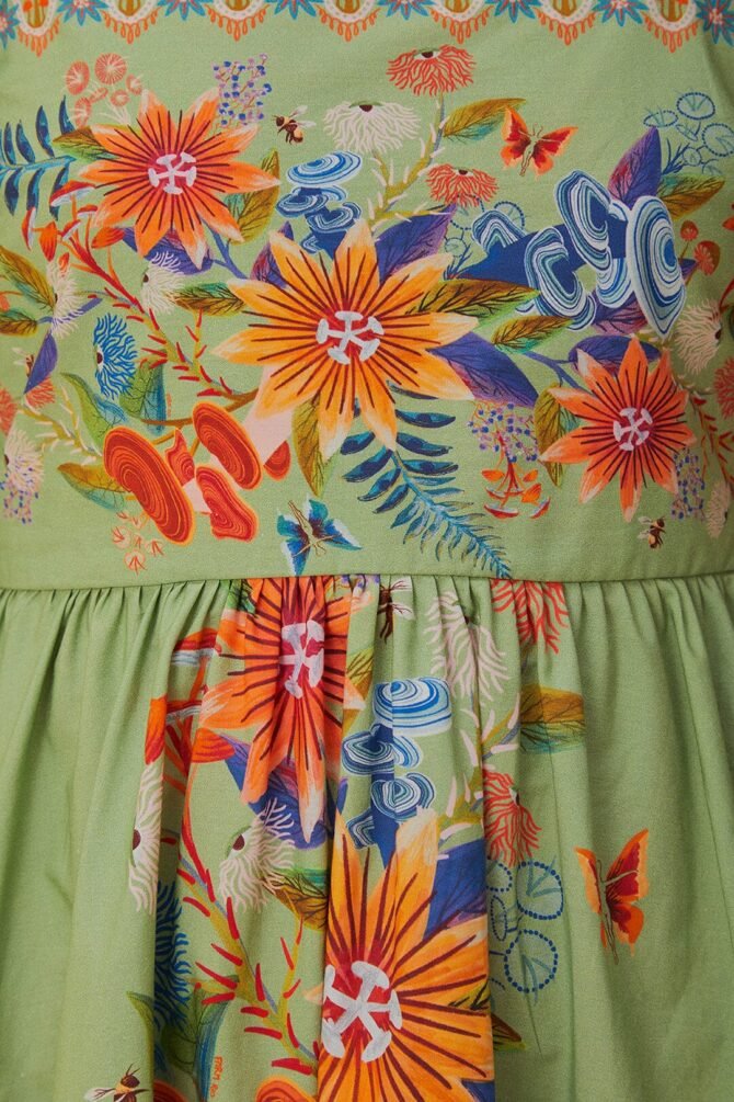 BRIGHT YARD MINI DRESS - Image 5