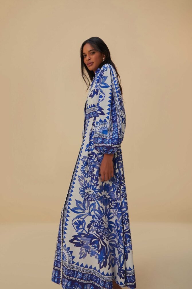 FLORA TAPESTRY MAXI DRESS - Image 2