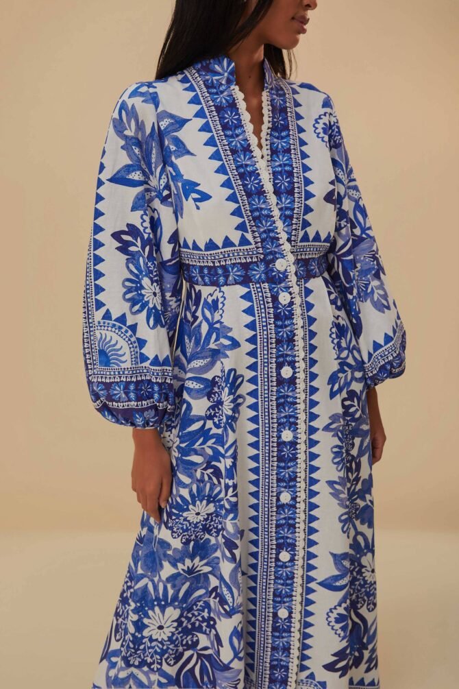 FLORA TAPESTRY MAXI DRESS - Image 5