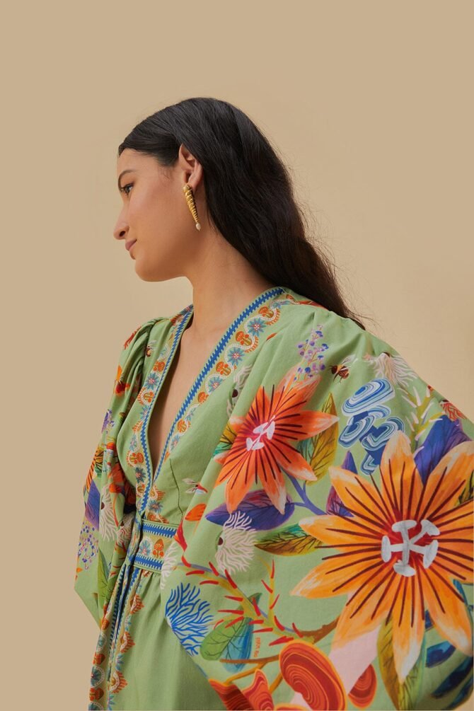 BRIGHT YARD MAXI DRESS - Image 3