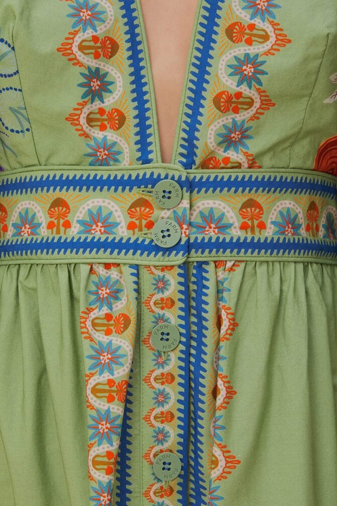 BRIGHT YARD MAXI DRESS - Image 5