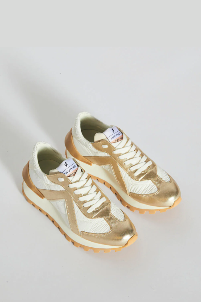 A001 GOLD TRAINERS - Image 2