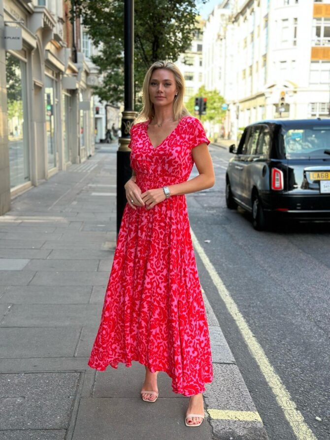 62151 FLORAL DRESS - Image 3
