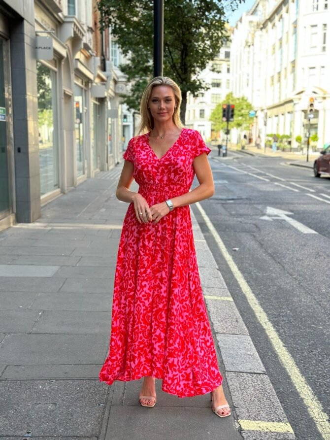 62151 FLORAL DRESS - Image 5