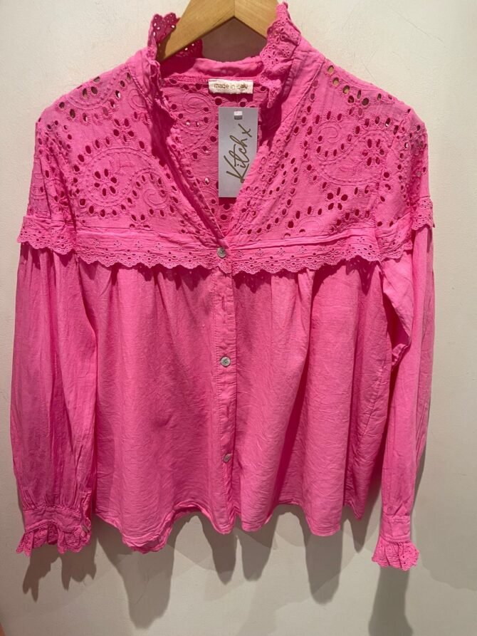 EMBROIDERY ANGLAISE SHIRT