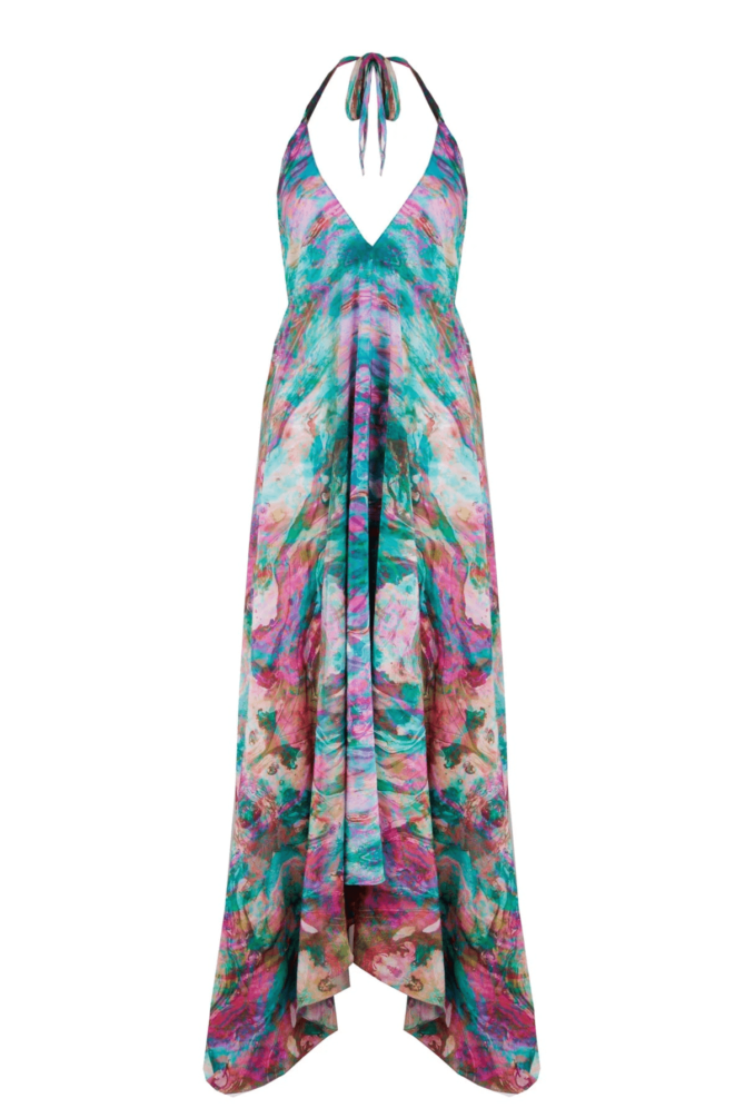 LIQUID RAINBOW SILK IBIZA SHORT