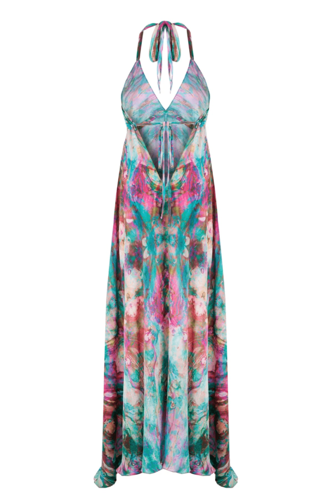 LIQUID RAINBOW SILK IBIZA SHORT - Image 2