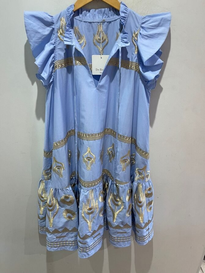 3060 FRILL SLEEVE DRESS - Image 3