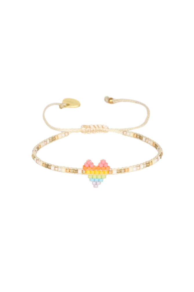 HEARTSY ROW BRACELET