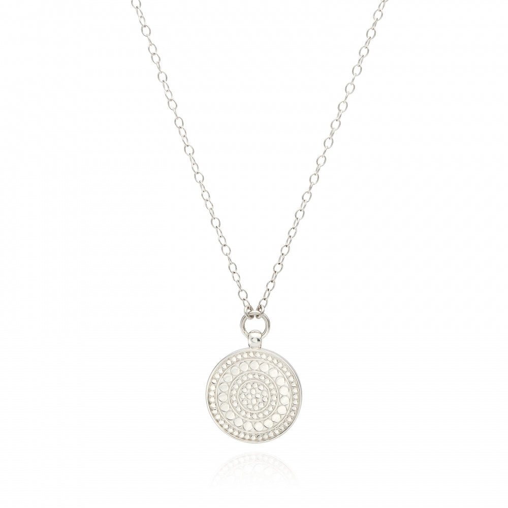 CLASSIC REVERSIBLE DISC PENDANT NECKLACE CLASSIC REVERSIBLE DISC PENDANT NECKLACE - Image 2
