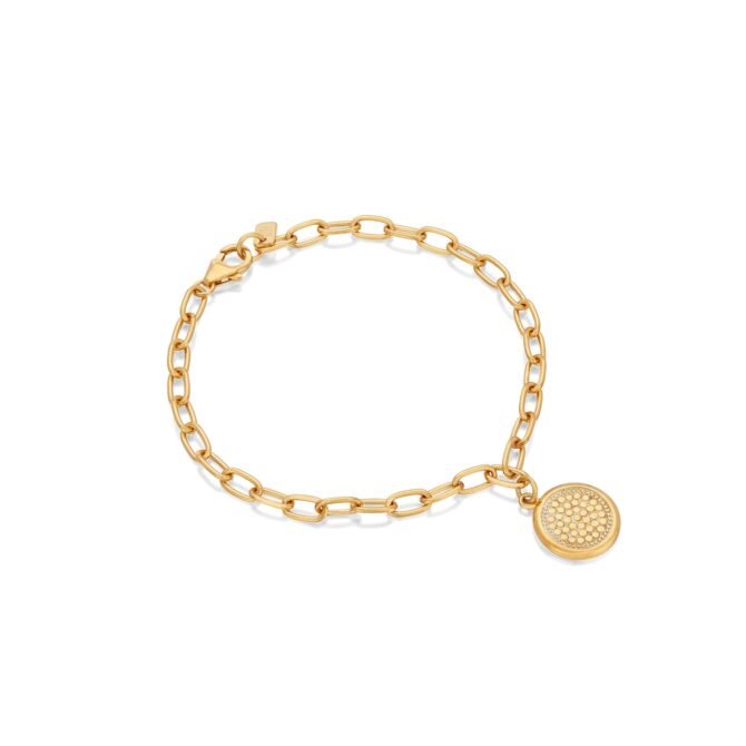 RIM CHARM GOLD BRACELET