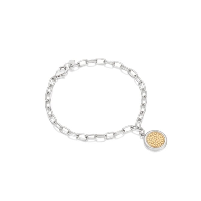 RIM CHARM SILVER BRACELET
