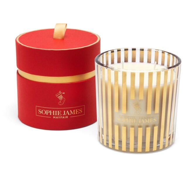 CHRISTMAS STOCKING DELUXE CANDLE