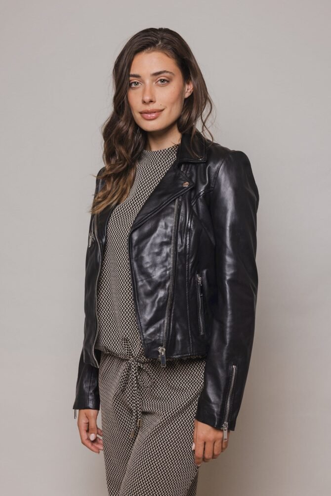 GHOST LEATHER JACKET - Image 3