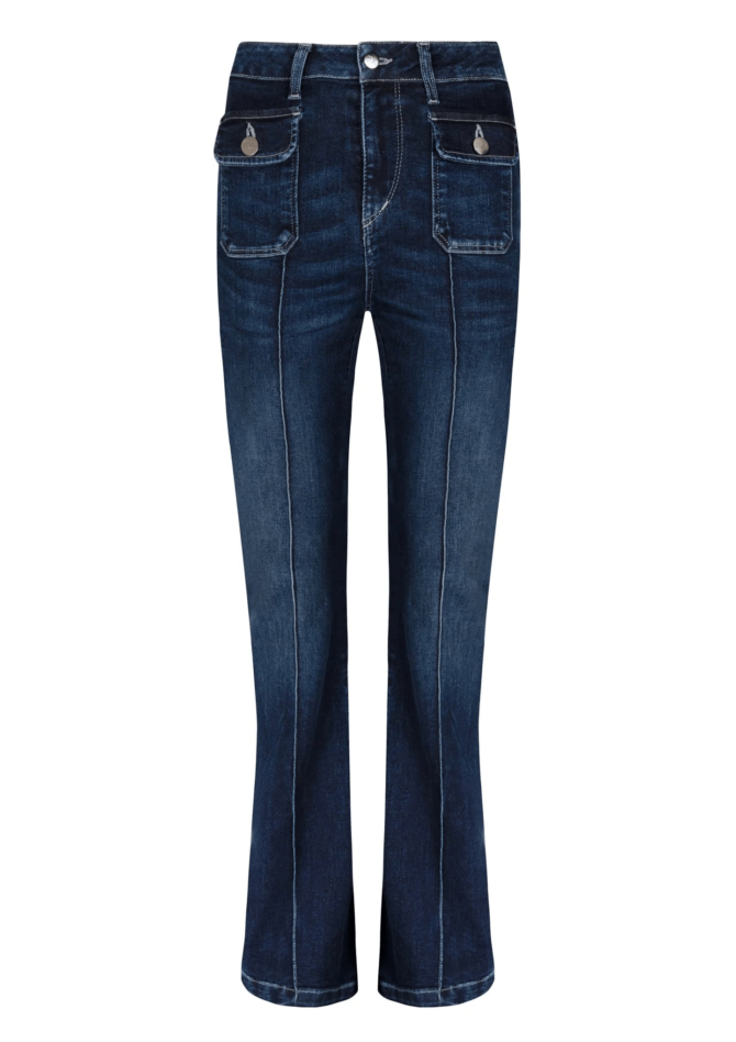 HOPE THE HIGH TOP PATCH POCKET FLARE - MOODY BLUES