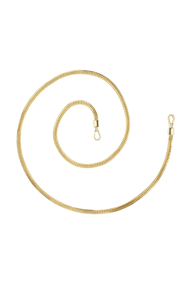 GOLD BRACELET BAG STRAP
