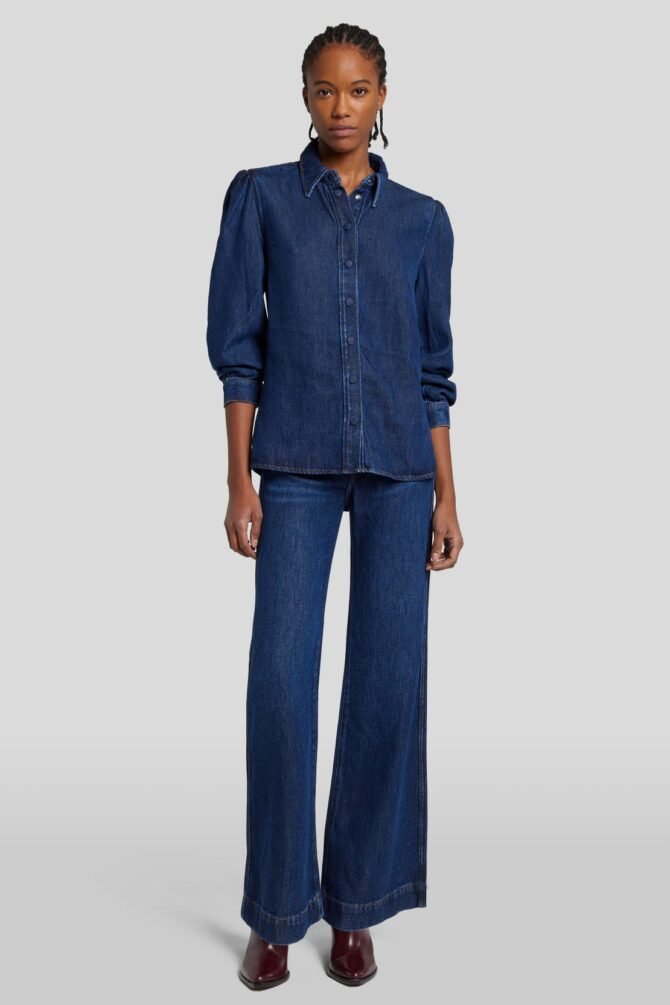 POPPY PUFF SLEEVE SHIRT - Image 5