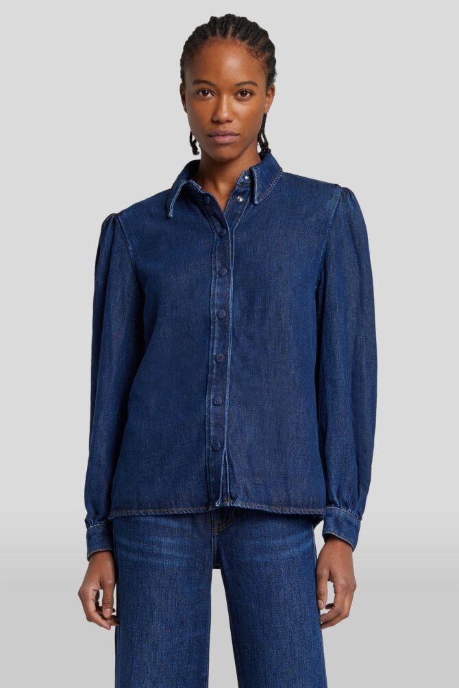 POPPY PUFF SLEEVE SHIRT