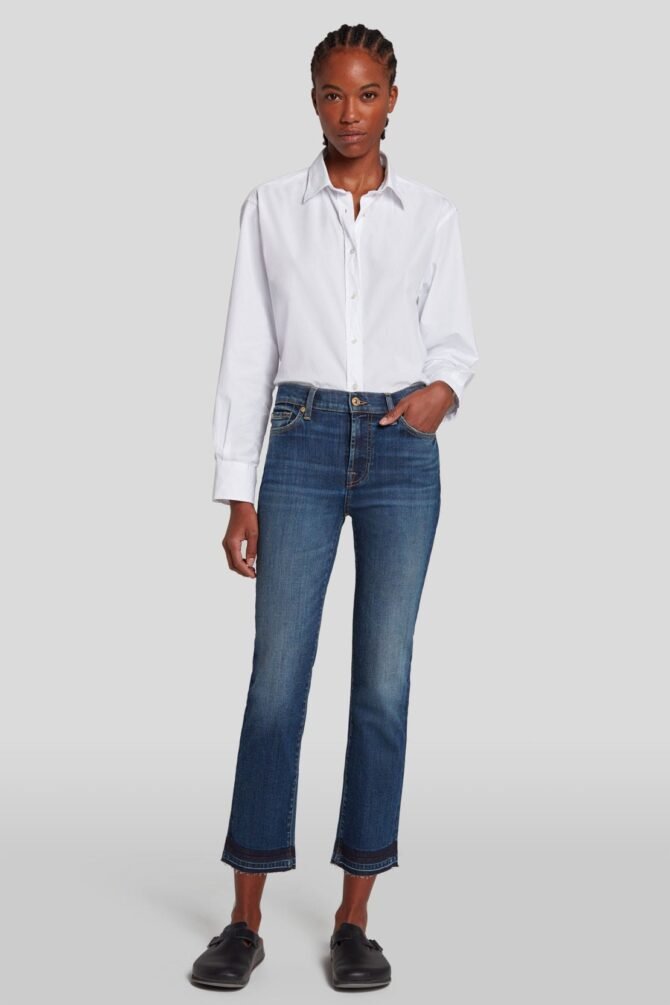 THE STRAIGHT CROP NOLITA WITH RELEASED HEM JEANS - Image 6