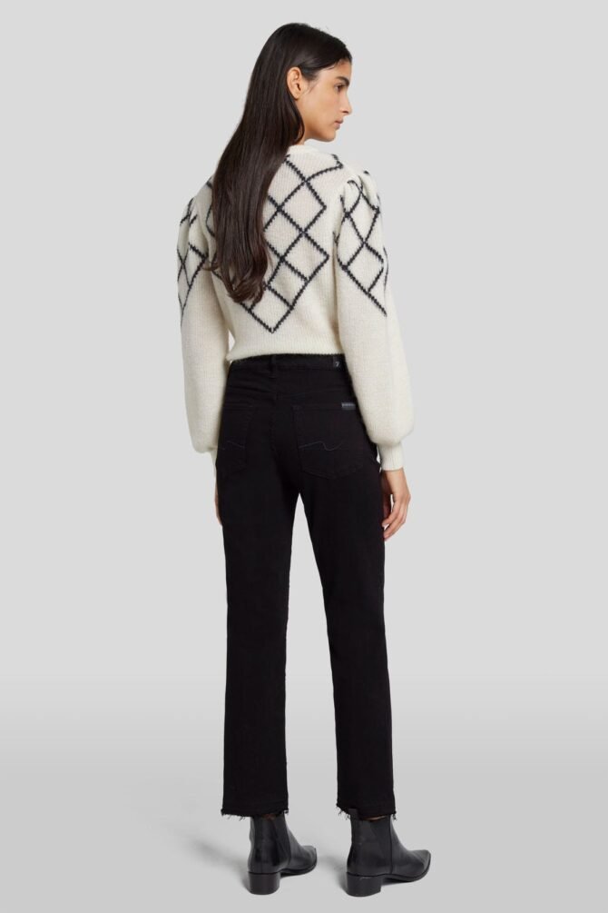 THE STRAIGHT CROP SOHO NIGHT JEANS WITH RELEASED HEM - Image 4