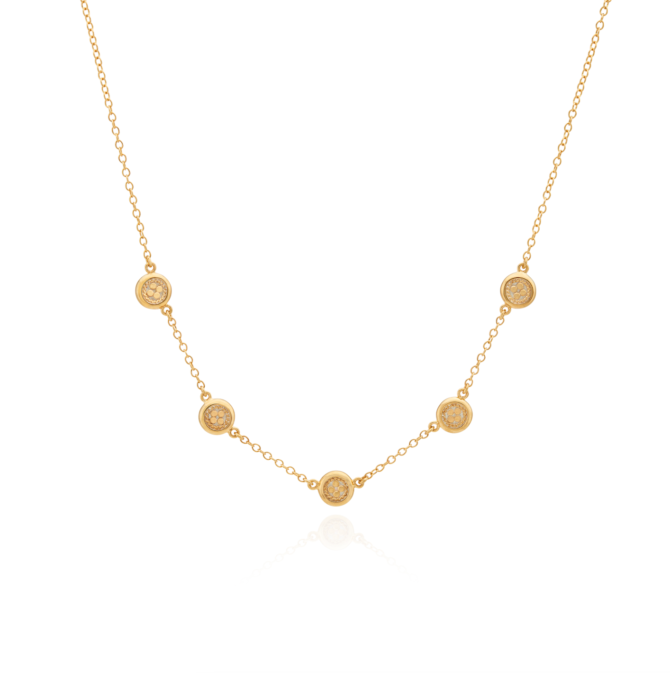 RIM COLLAR GOLD NECKLACE