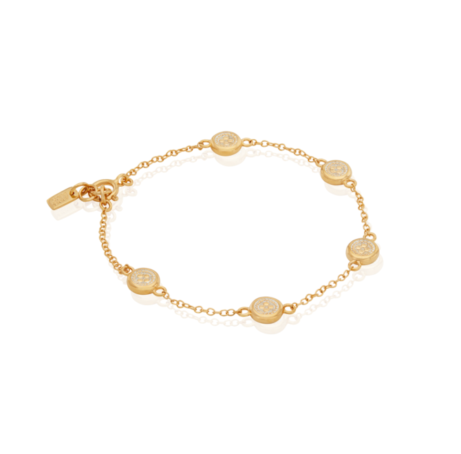RIM STATION GOLD BRACELET