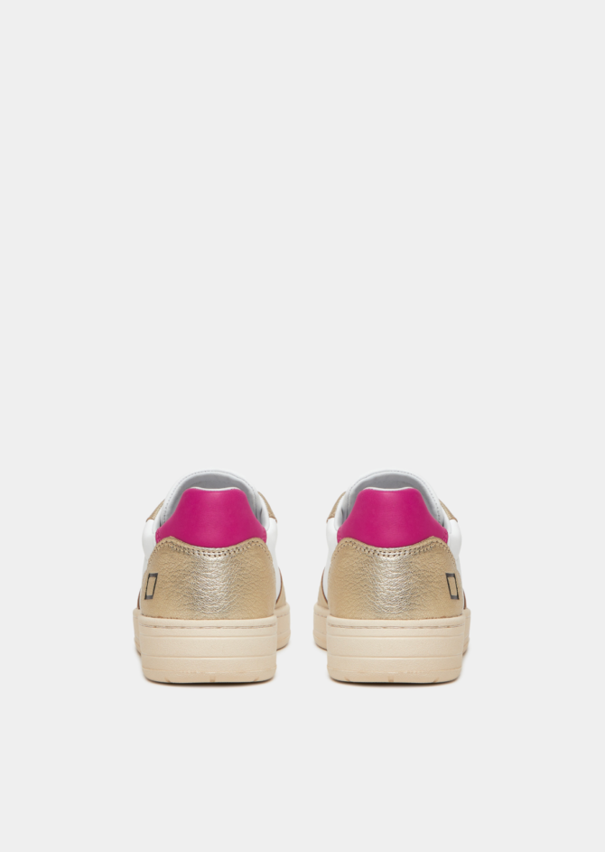 COURT LAMINATED WHITE PLATINUM SNEAKERS - Image 6