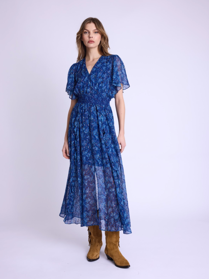 ALIA HOLI PRINT DRESS - Image 7