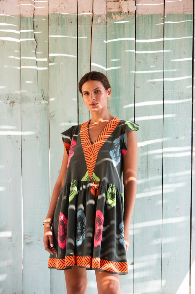 ROWAN CHAKI DRESS