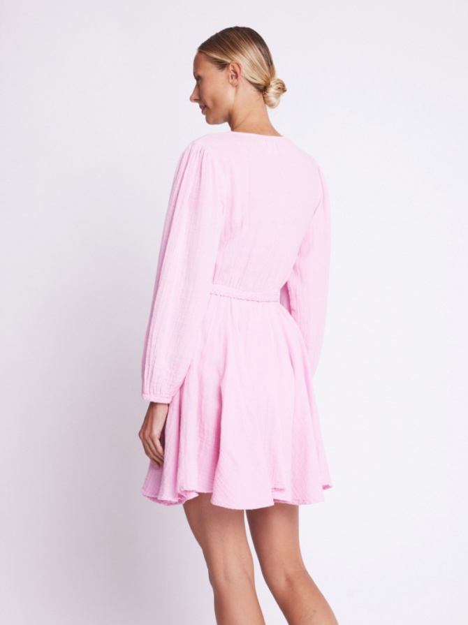 ROMANA V-NECK SHORT DRESS - Image 2
