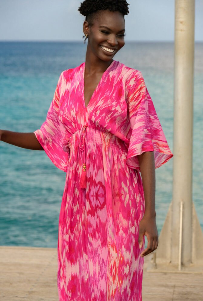 MAGICAL MAGENTA CAPRI KIMONO - Image 6