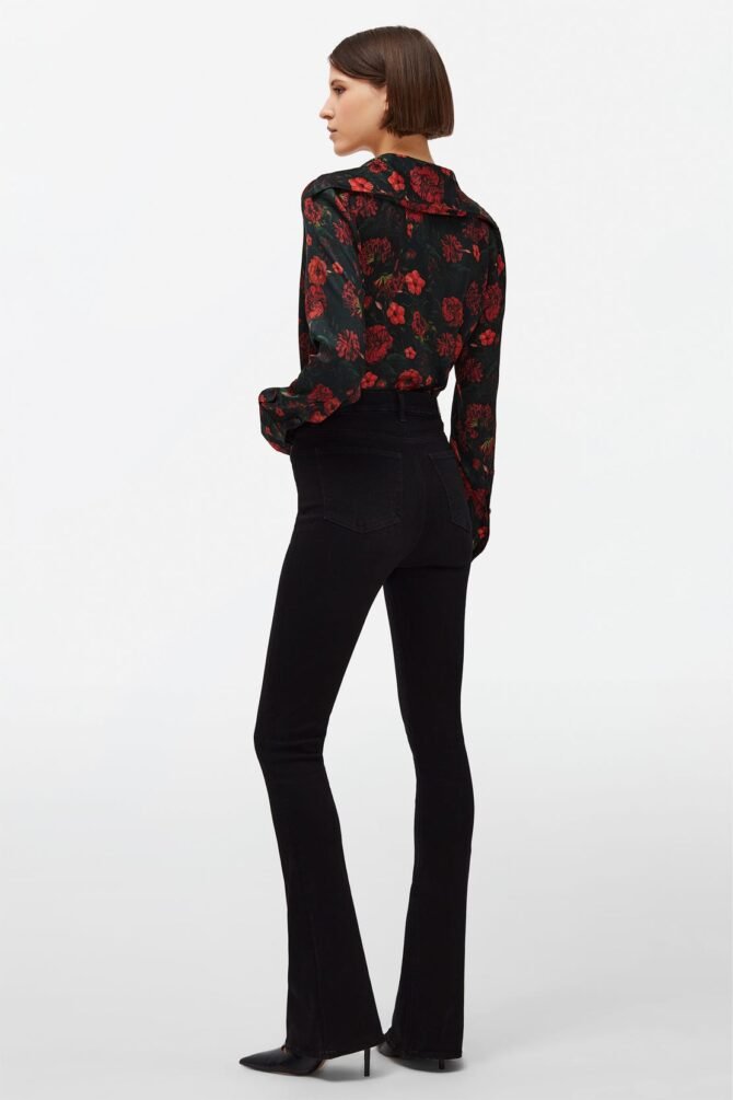 ULTRA HIGH RISE SKINNY BOOT ORCHID JEANS - Image 4