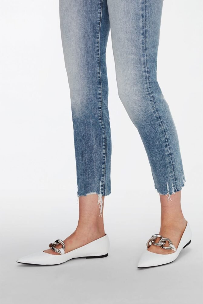 ROXANNE ANKLE DECADE JEANS WITH DISTRESSED HEM - Image 5