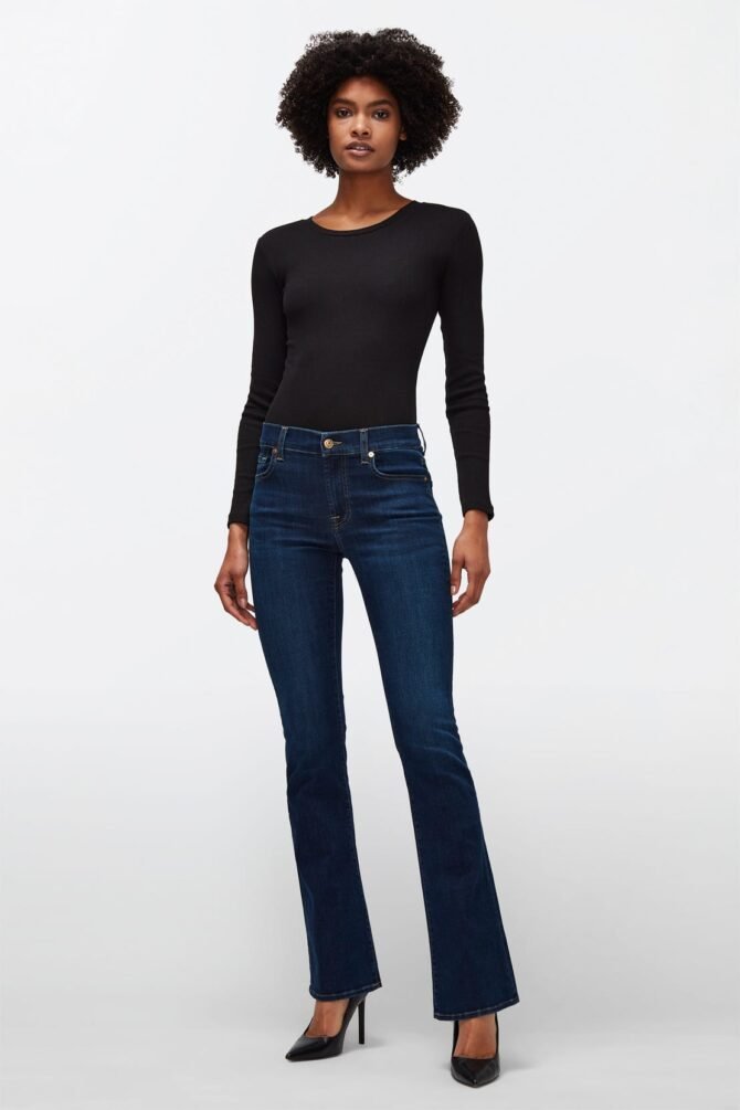 BOOTCUT B(AIR) ECO RINSED INDIGO JEANS - Image 5