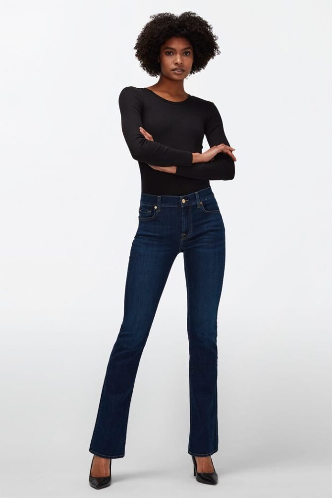 BOOTCUT B(AIR) ECO RINSED INDIGO JEANS - Image 4